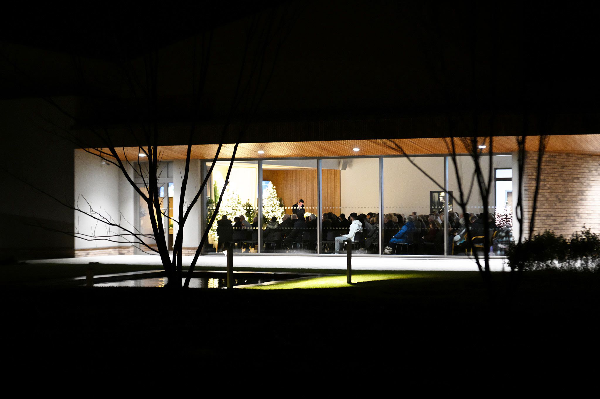 Memorial Service at Lea Fields Crematorium