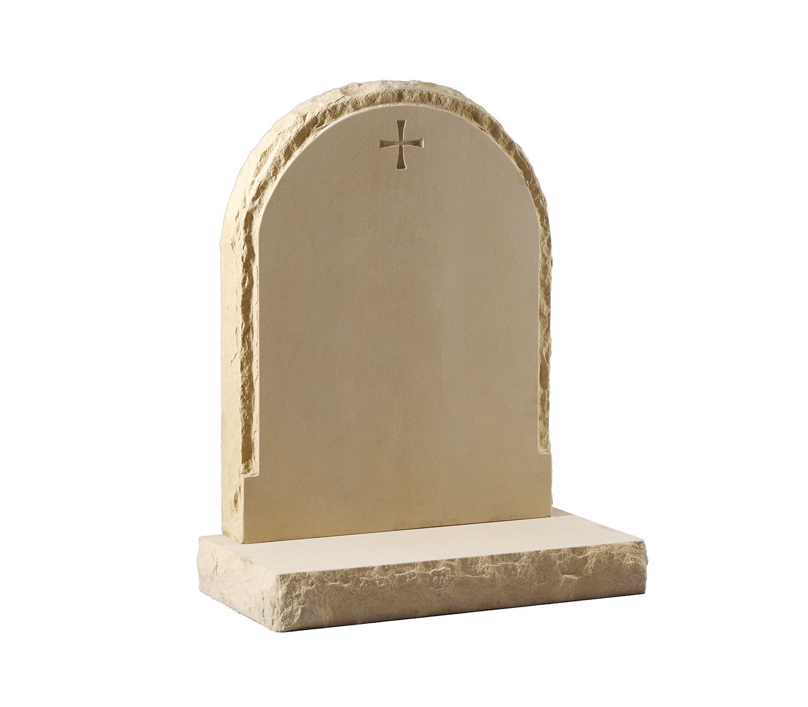 Yellow Sandstone Rustic Churchyard Memorial