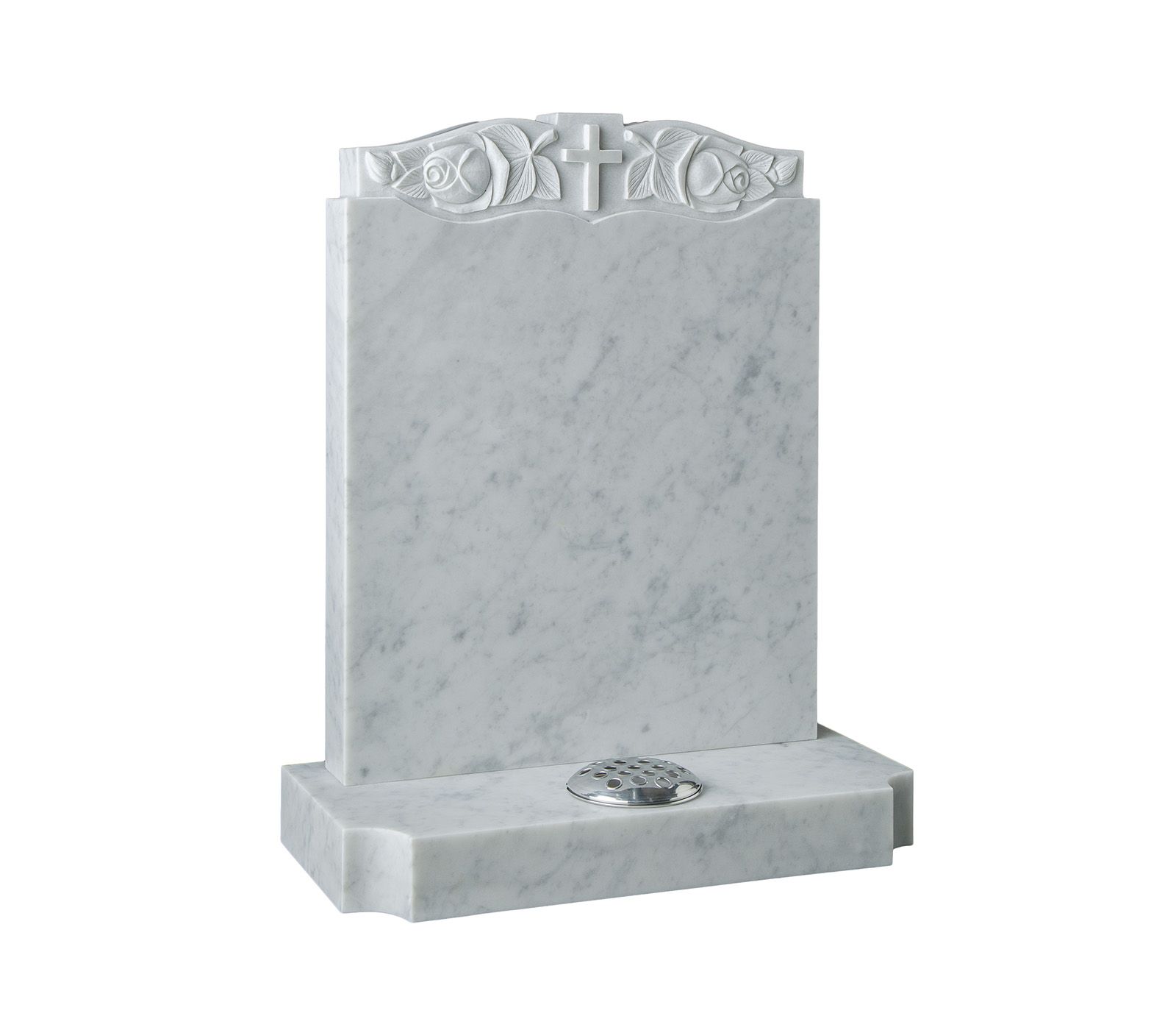 Marble Panel Carved Churchyard Memorial