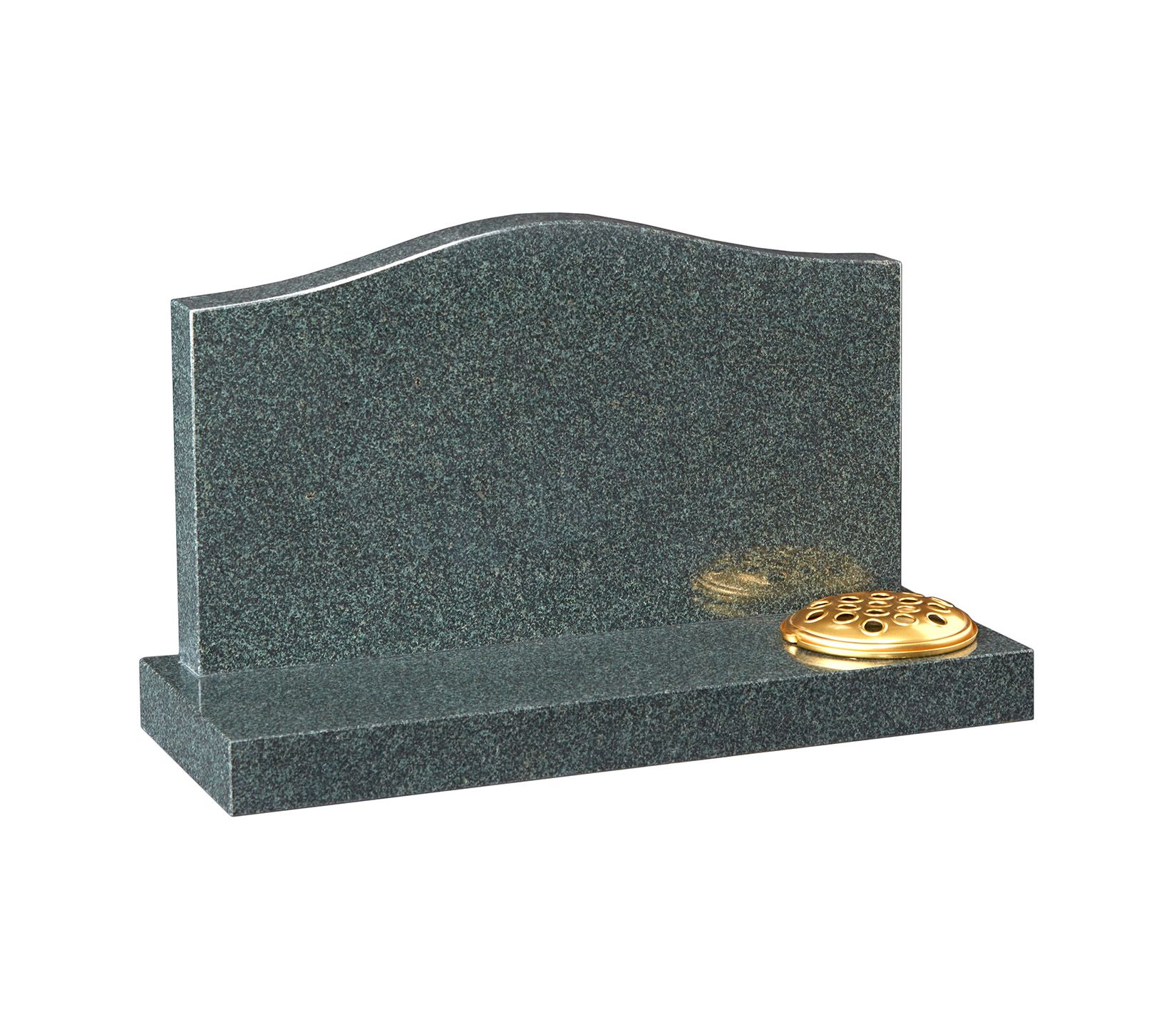 Coral Green Ogee Granite Cremation Memorial