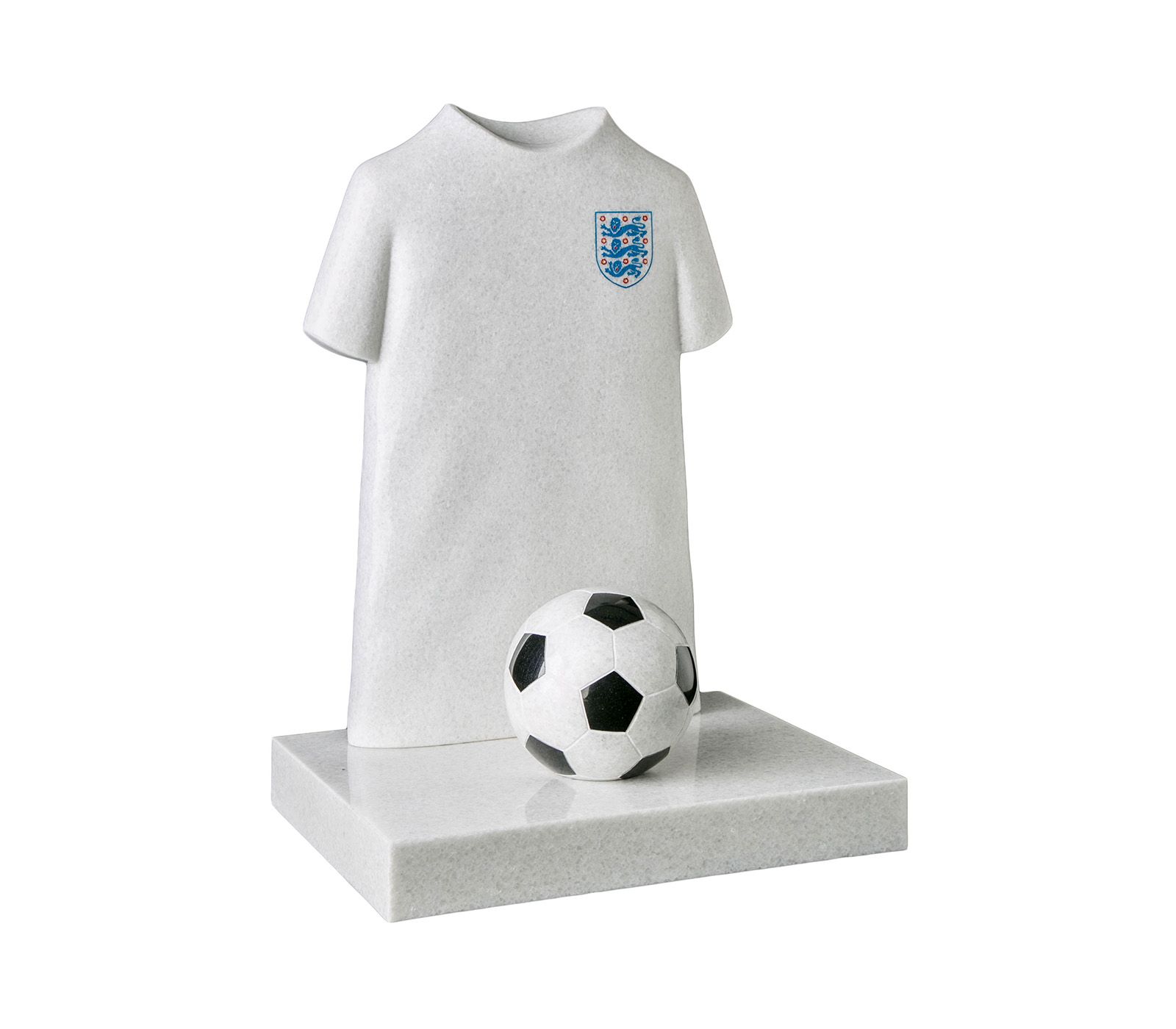Surf Grey Granite Football Shirt Children’s Memorial Headstone