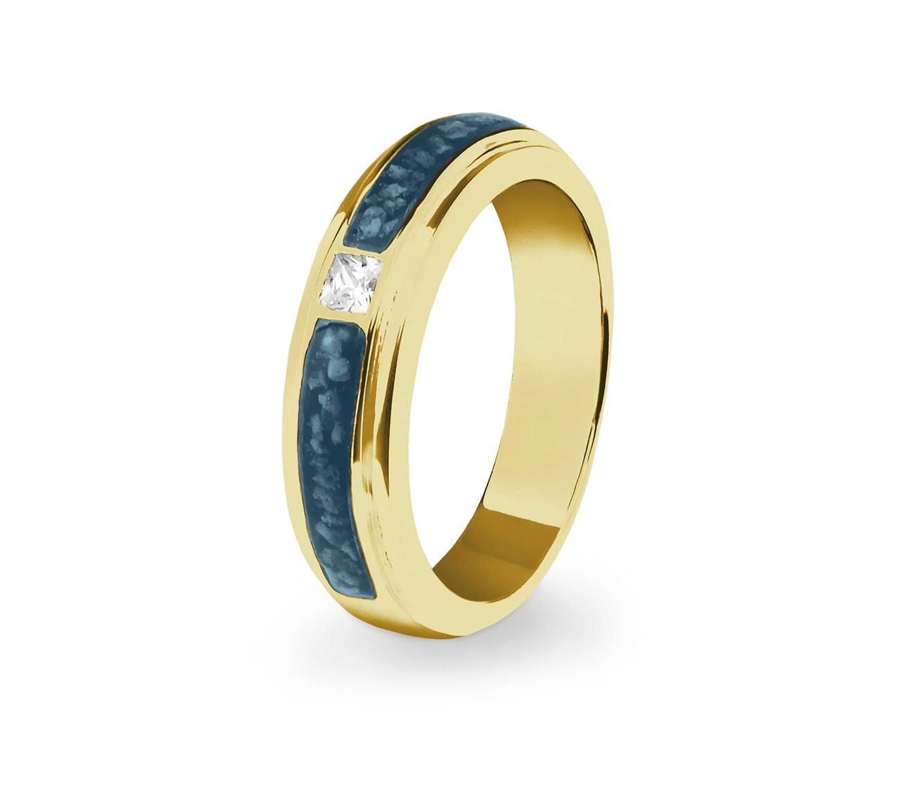 Blue & Gold Remembrance Ring