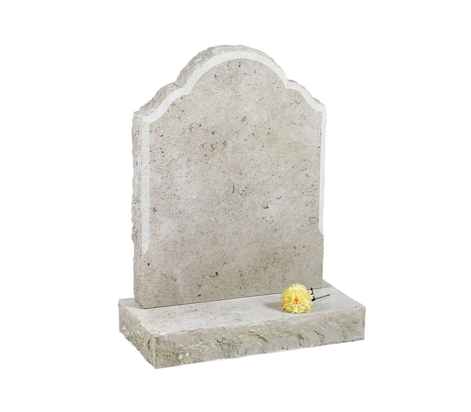 Rustic Stone Memorial Churchyard Headstone