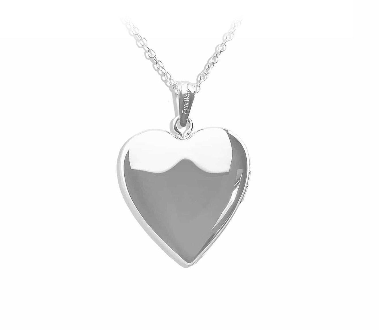 Heart Shaped Silver Pendant