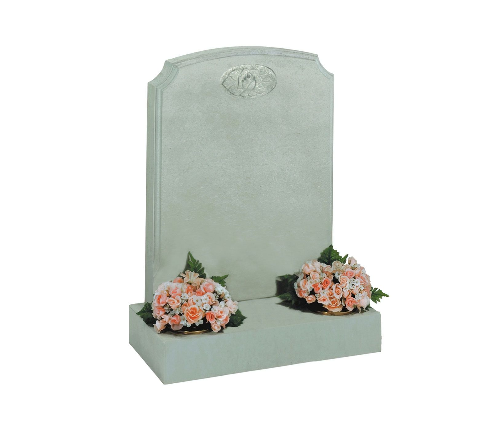 Portland Stone Memorial Churchyard Headstone