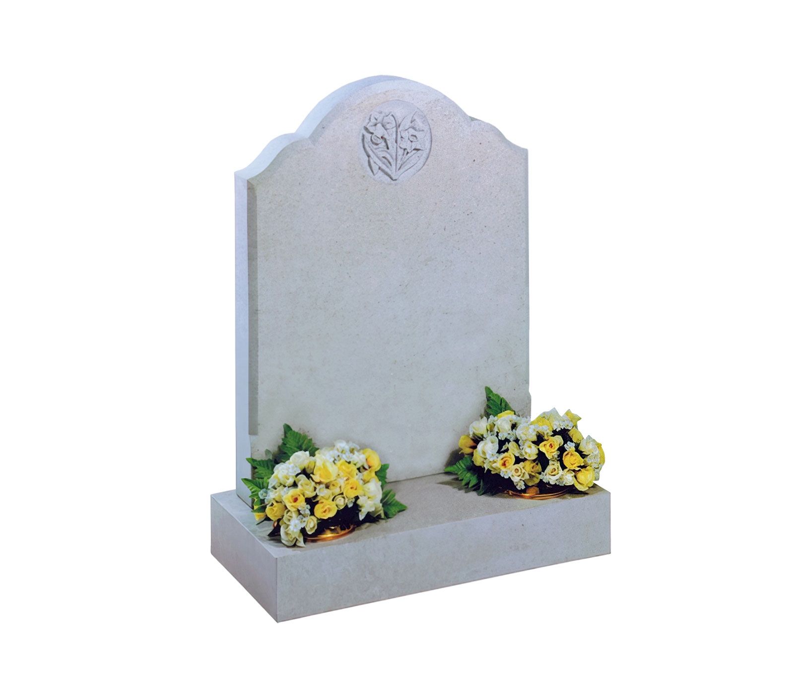 Portland Stone Memorial Churchyard Headstone