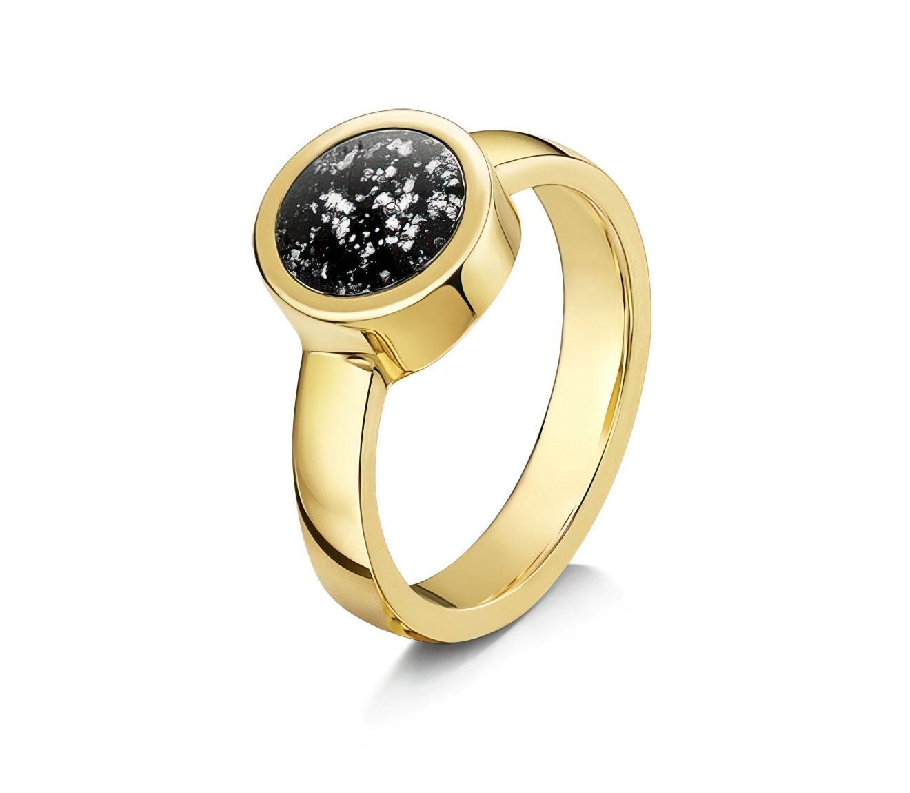 Black & Gold Classic Tribute Ring