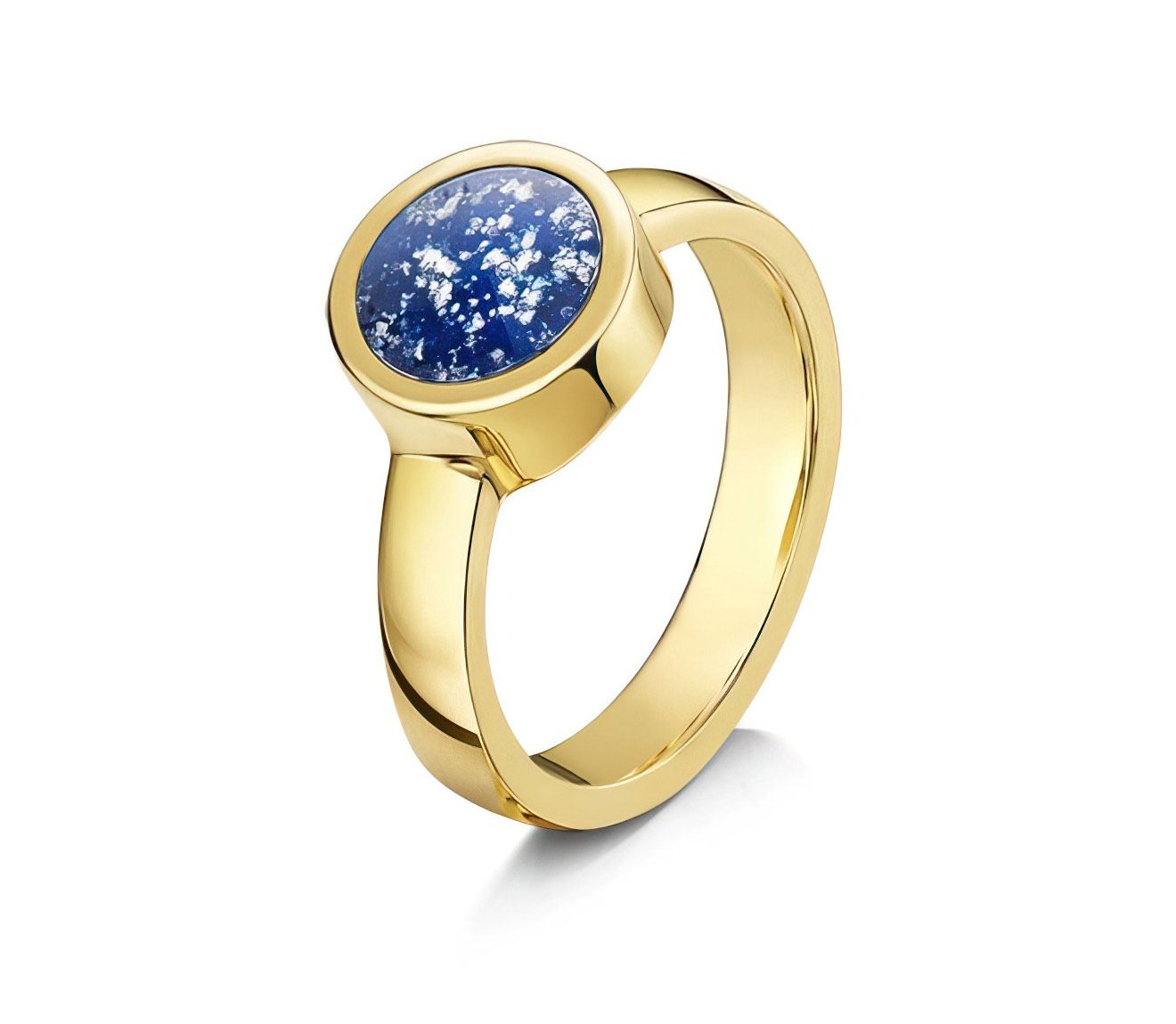Blue & Gold Classic Tribute Ring
