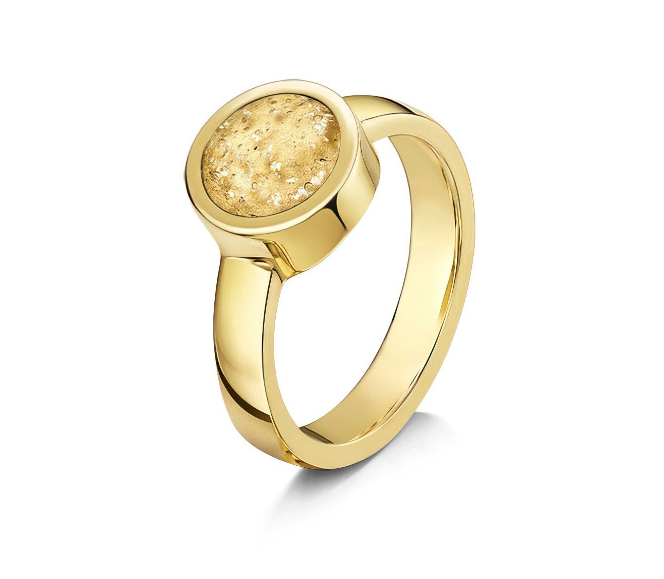 Clear & Gold Classic Tribute Ring