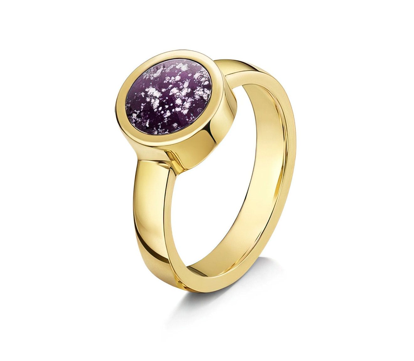 Purple & Gold Classic Tribute Ring