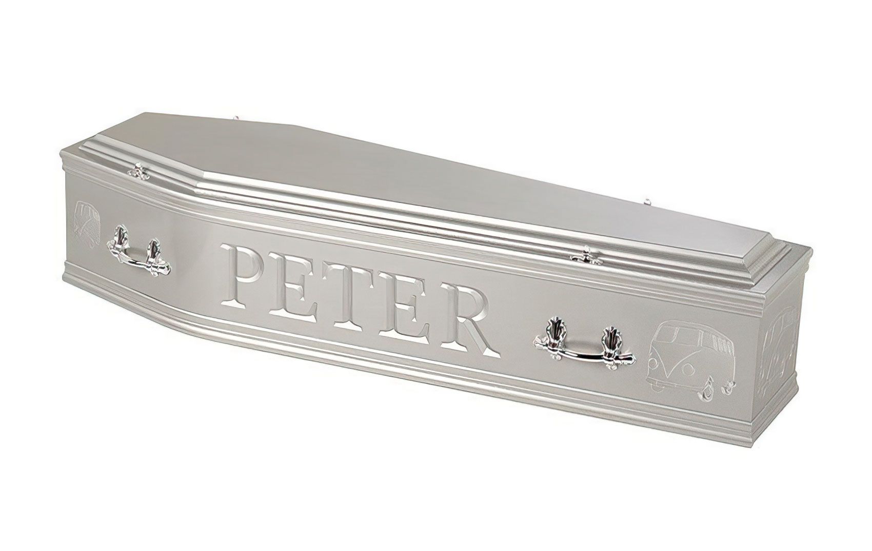 Silver Artiste Coffin