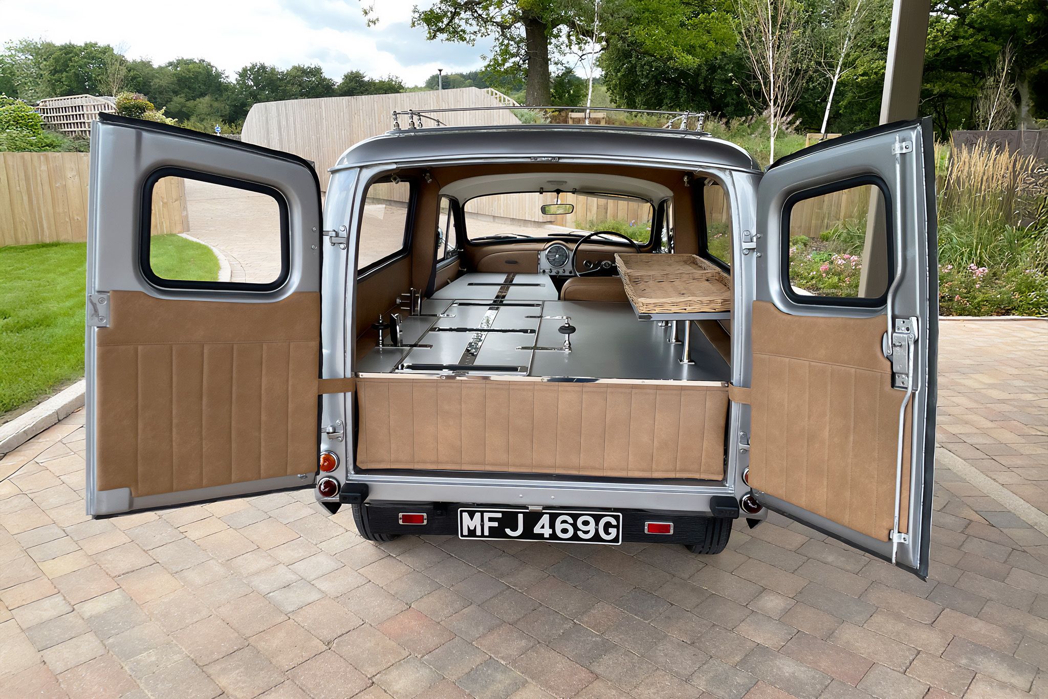 Austin Van Funeral Hearse