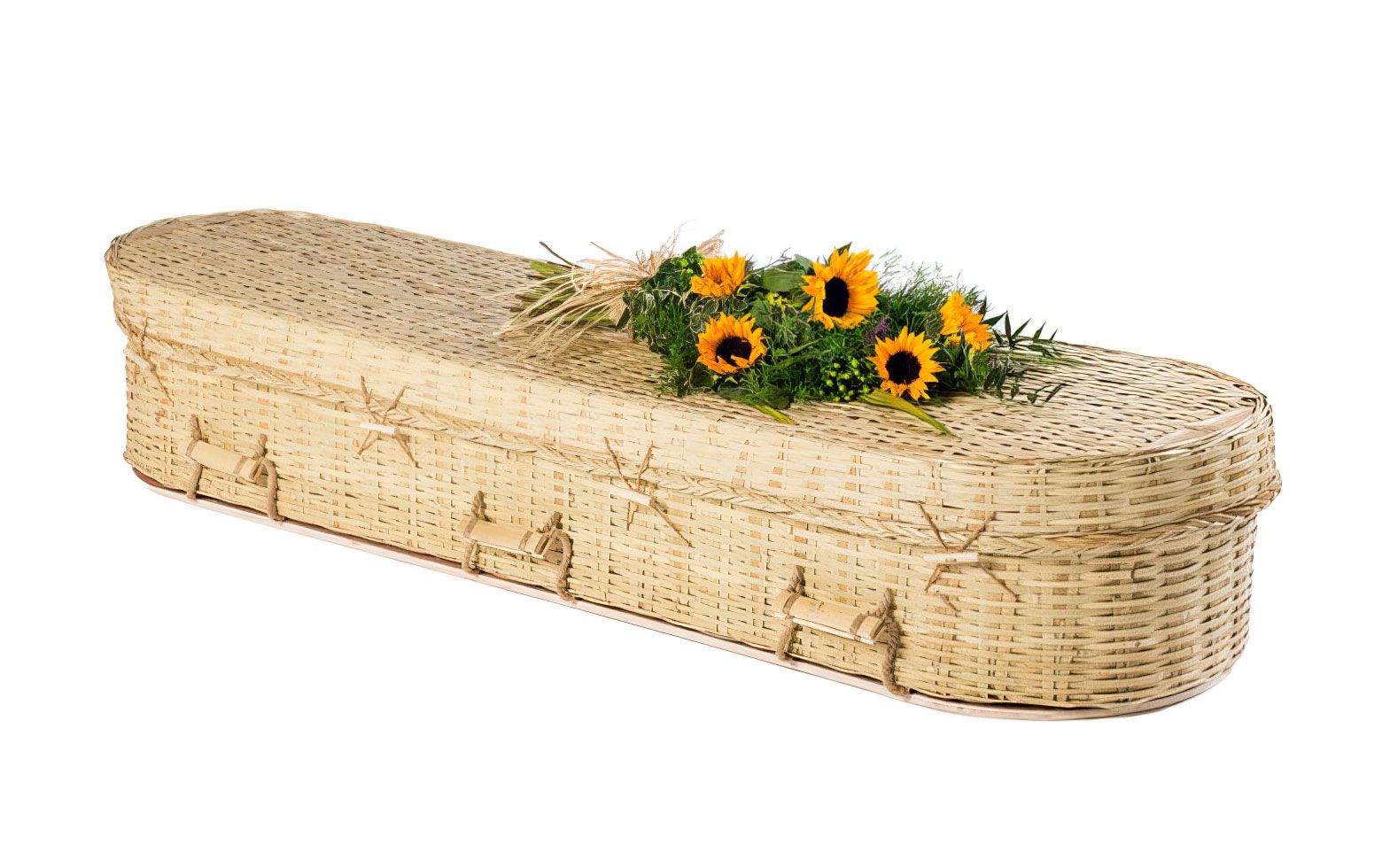 Bamboo Eco Round Coffin