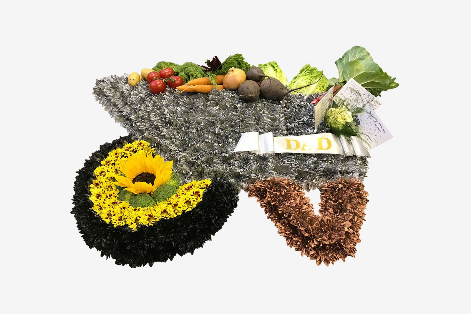 Wheelbarrow Floral Tribute