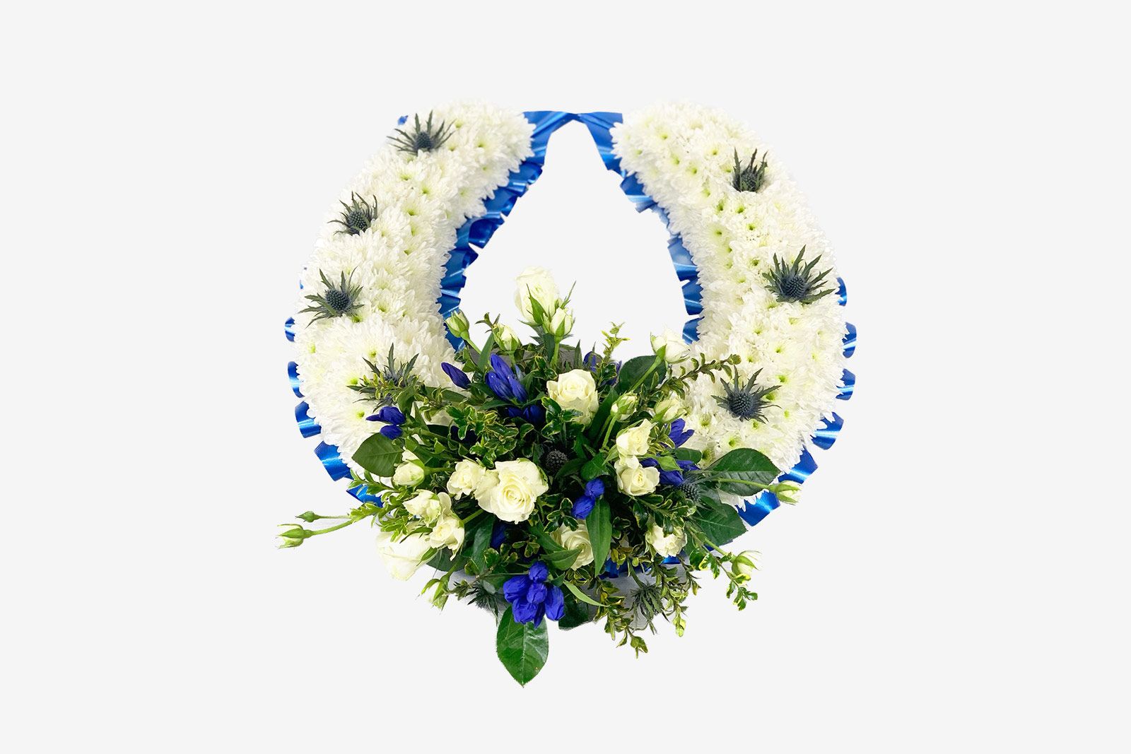 Horse Shoe Floral Tribute (BES16)