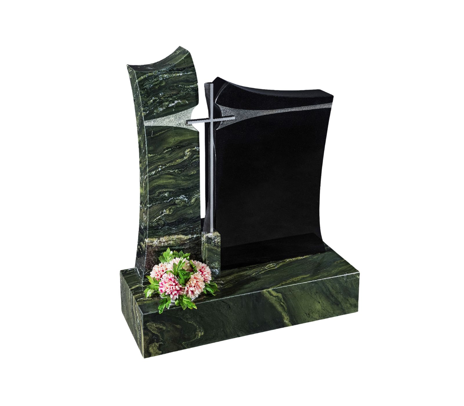 Bradshaw Green Granite Memorial Headstone