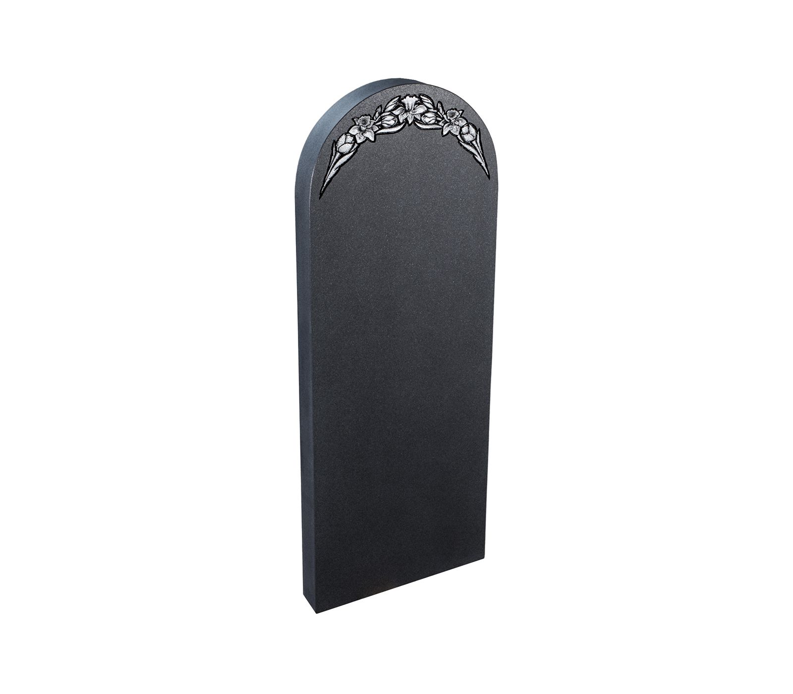 Dawson Black Granite Memorial Headstone