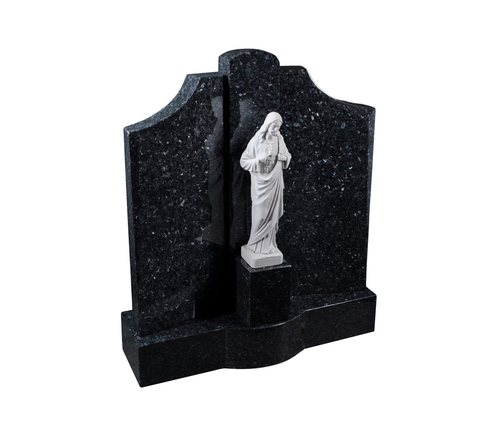 Day Blue Pearl Granite Memorial Headstone