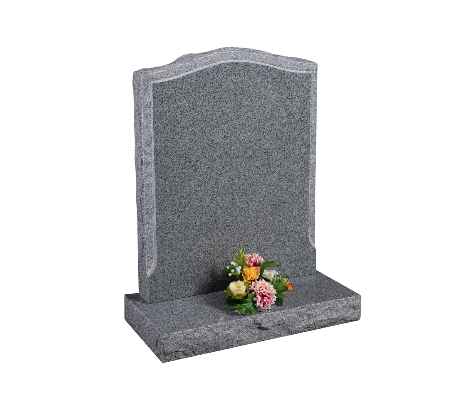 Kelly Grey Granite Memorial Headstone