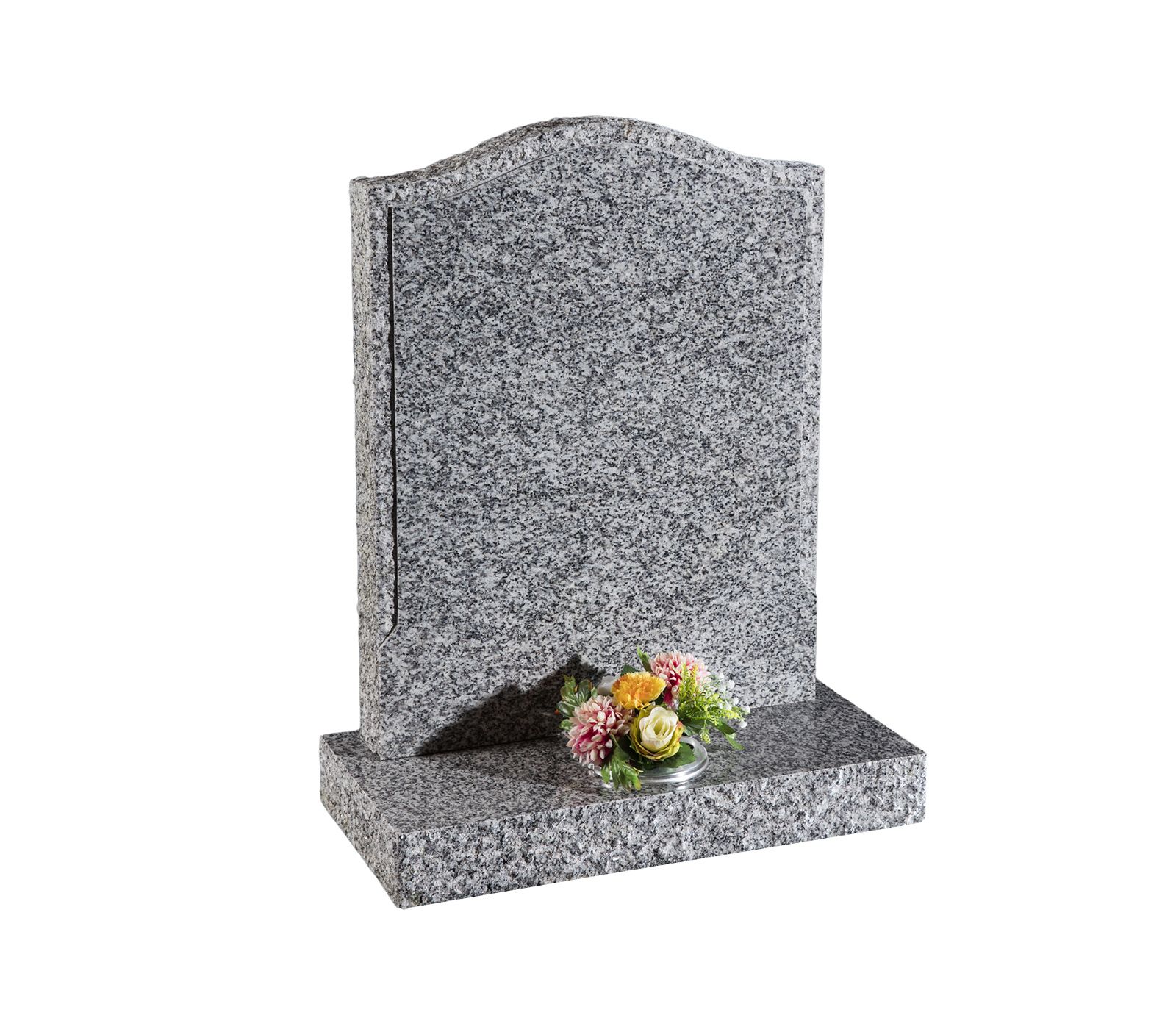 Morgan Grey Granite Memorial Headstone