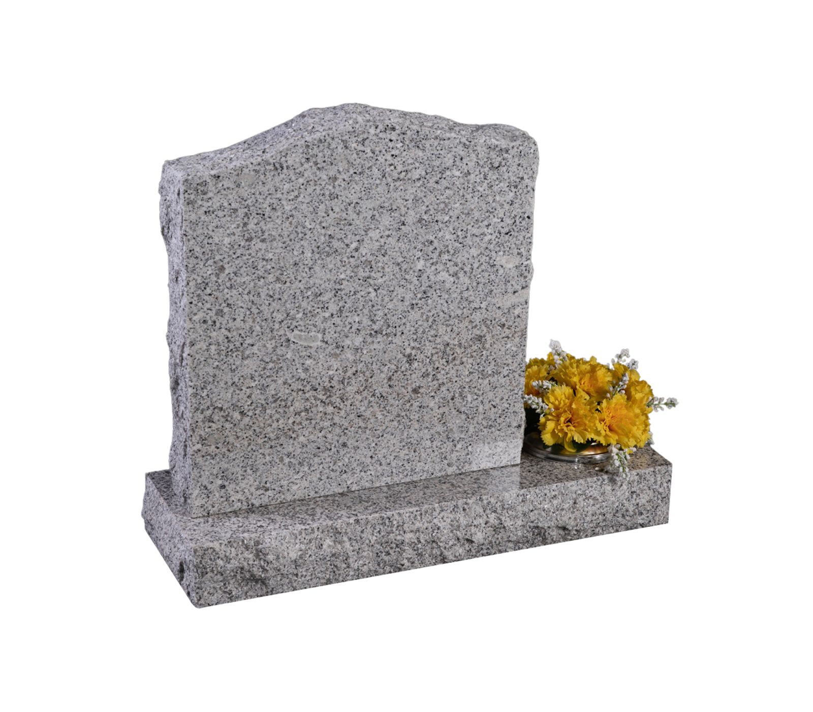 Morton Grey Granite Memorial Headstone