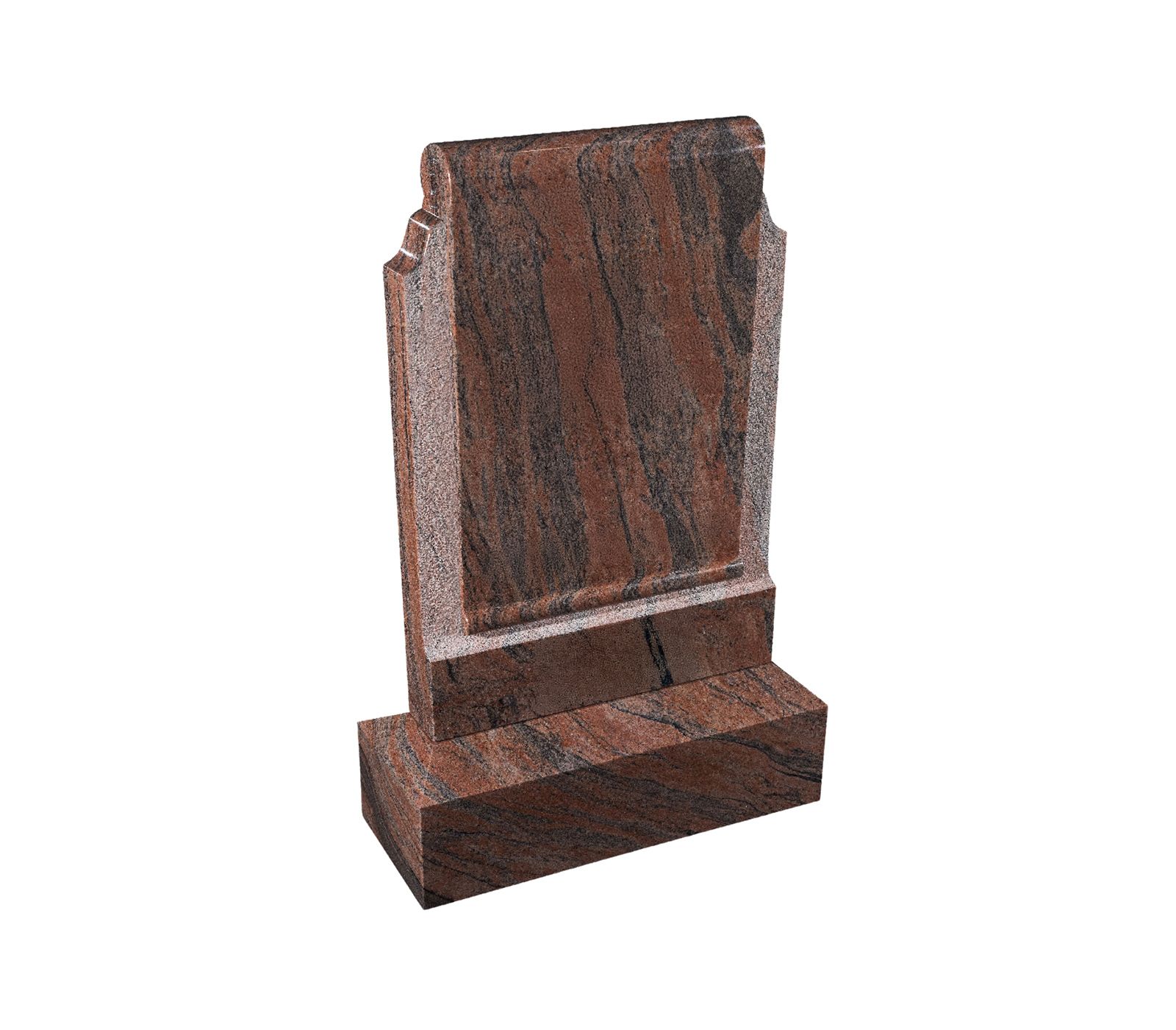 Nowak Juparana Granite Memorial Headstone