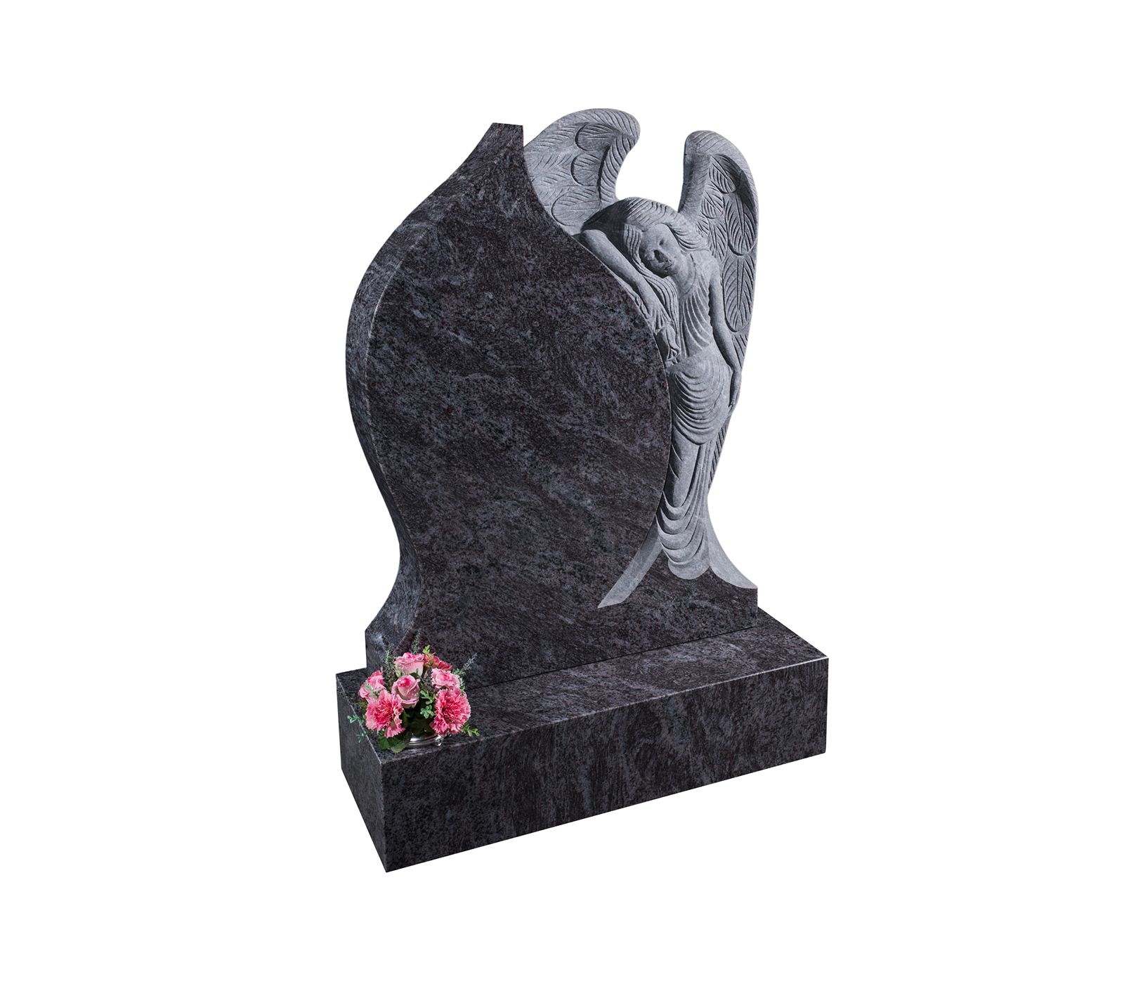 Whitbread Blue Granite Memorial Headstone