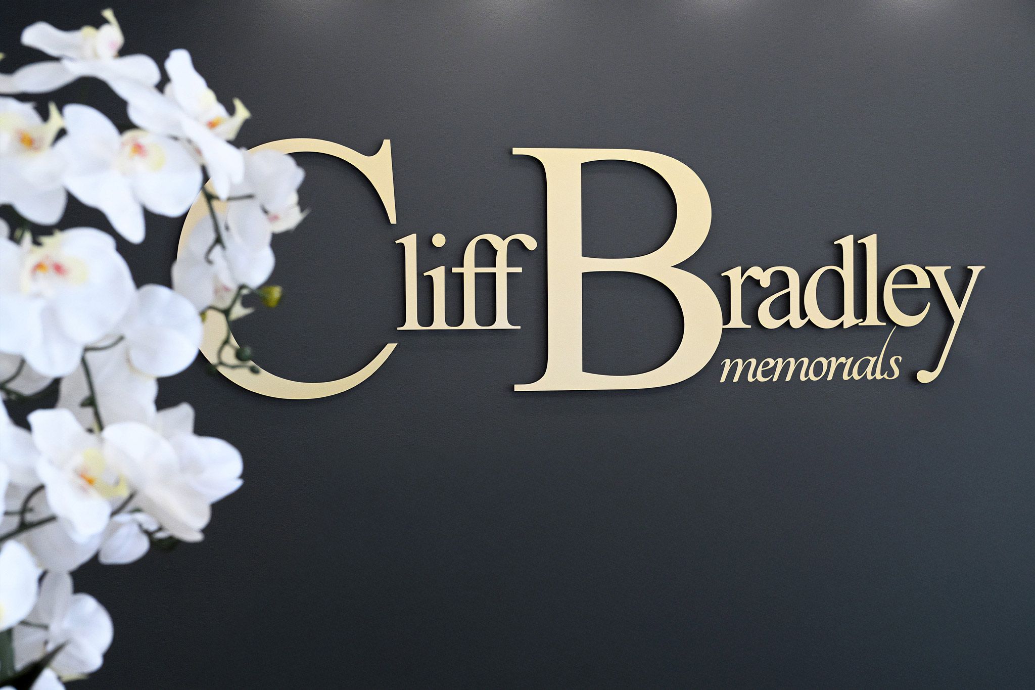 Cliff Bradley Memorials Showroom