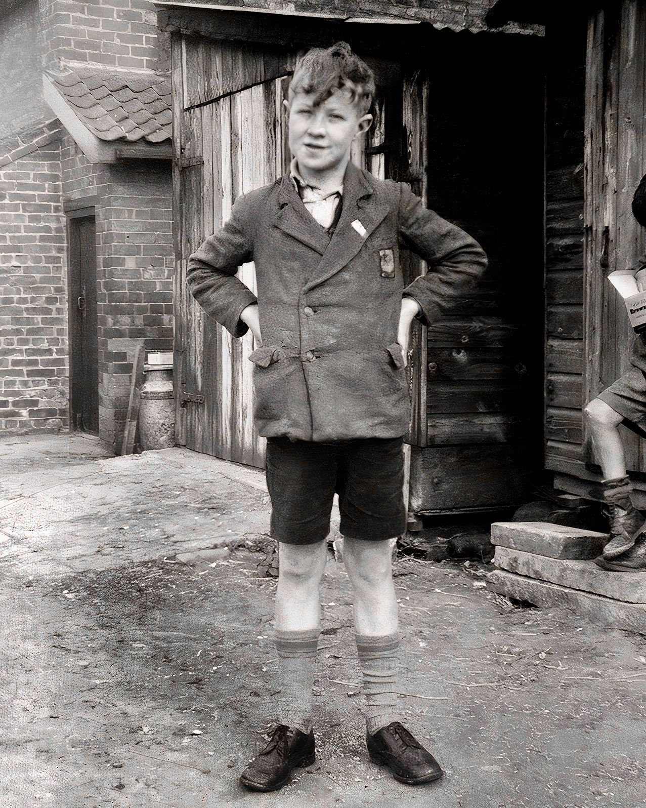 Cliff Bradley as a Boy