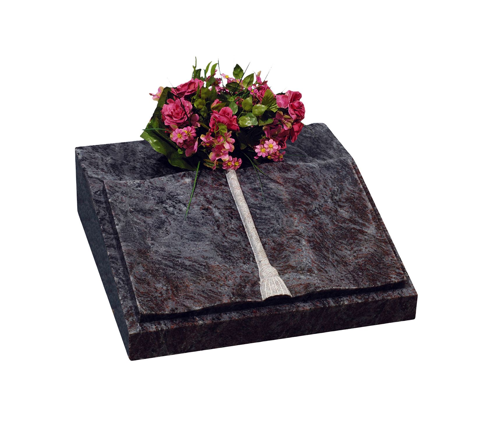 Aitken Granite Cremation Plaque