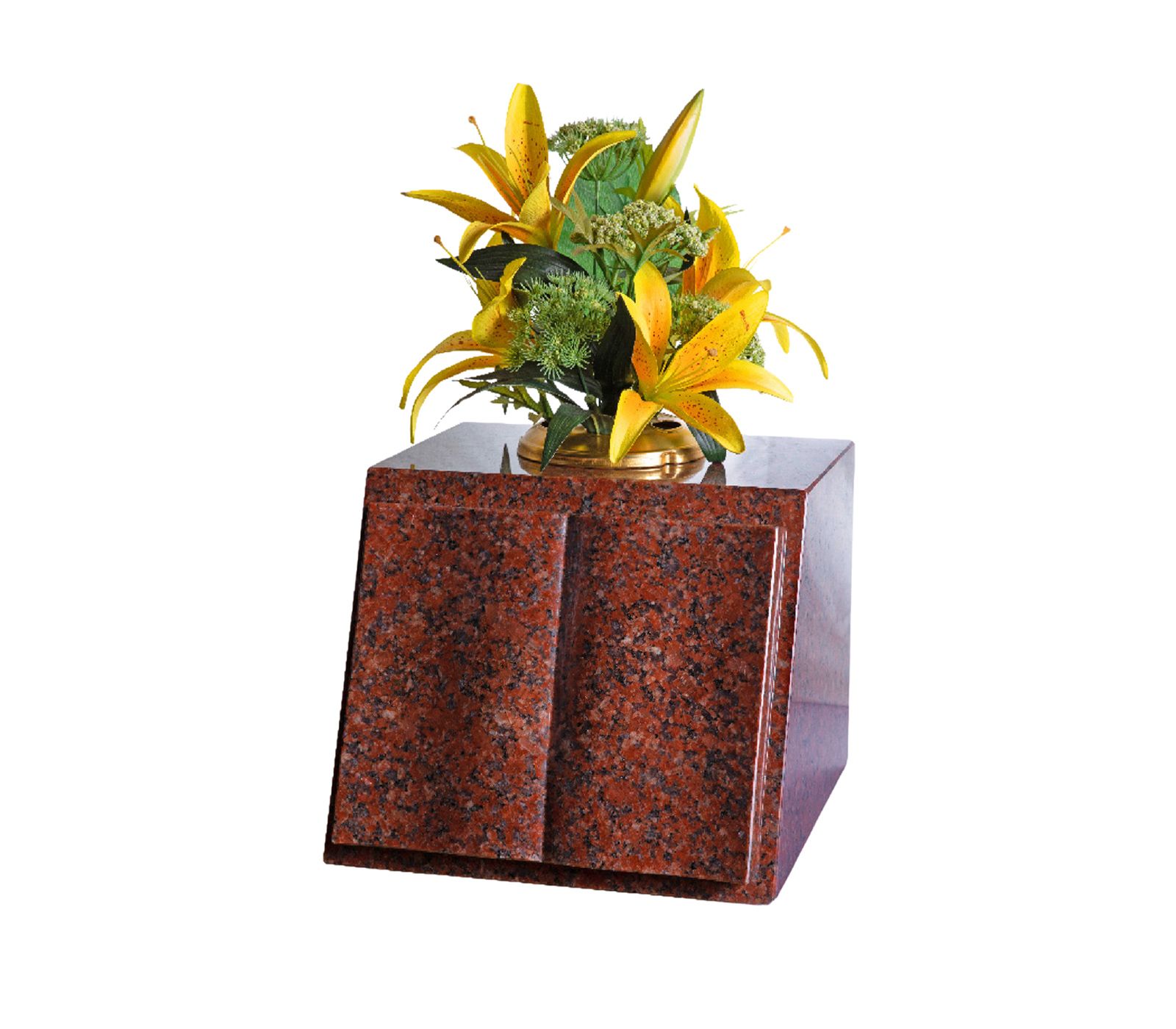 Riddle Granite Cremation Vase