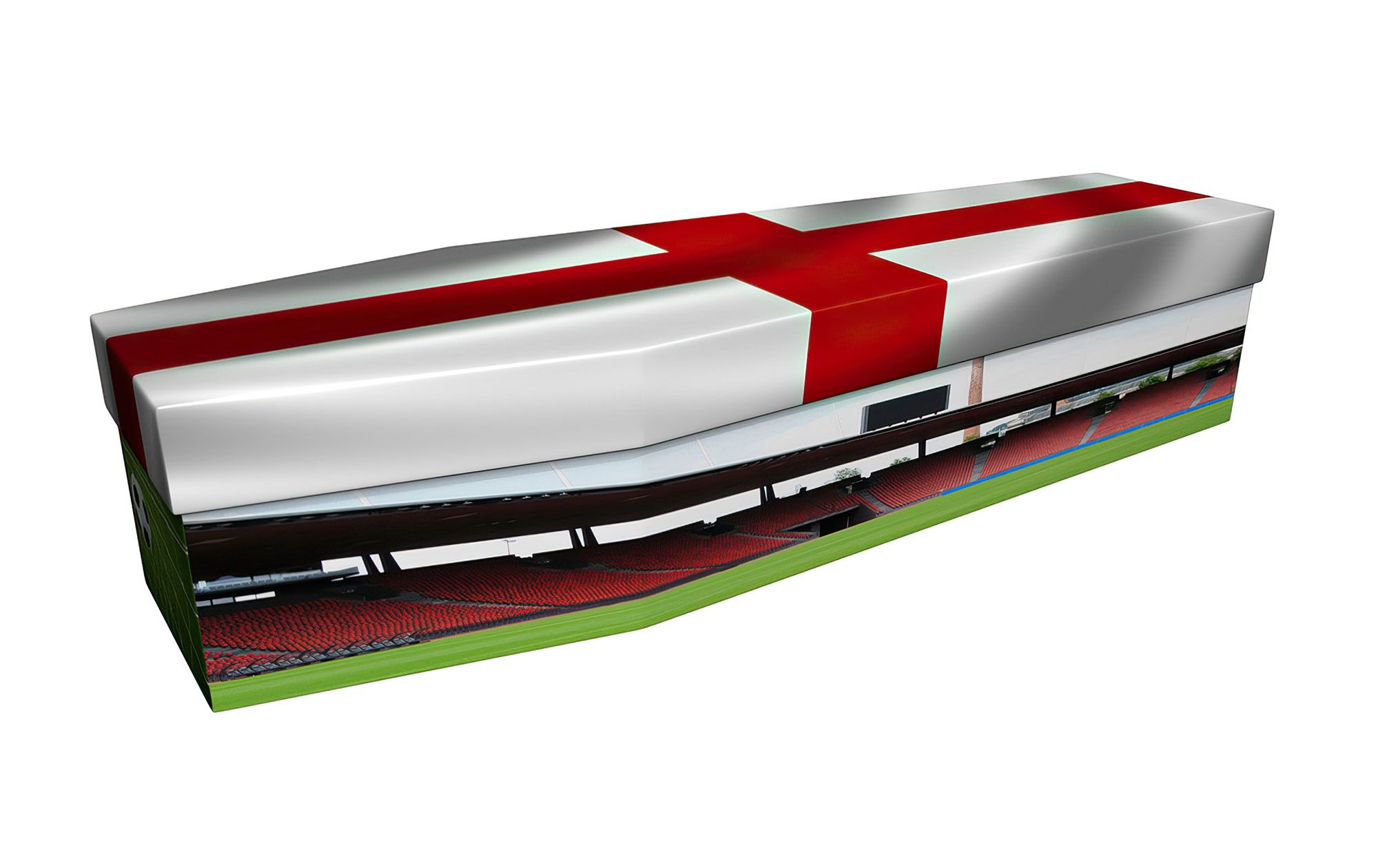 Football Cardboard Coffin