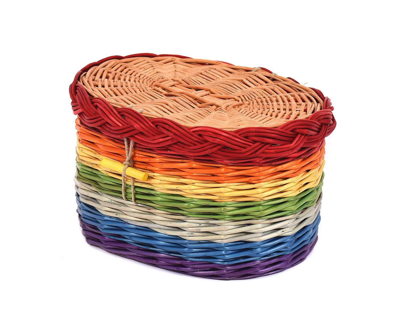 Rainbow Willow Casket
