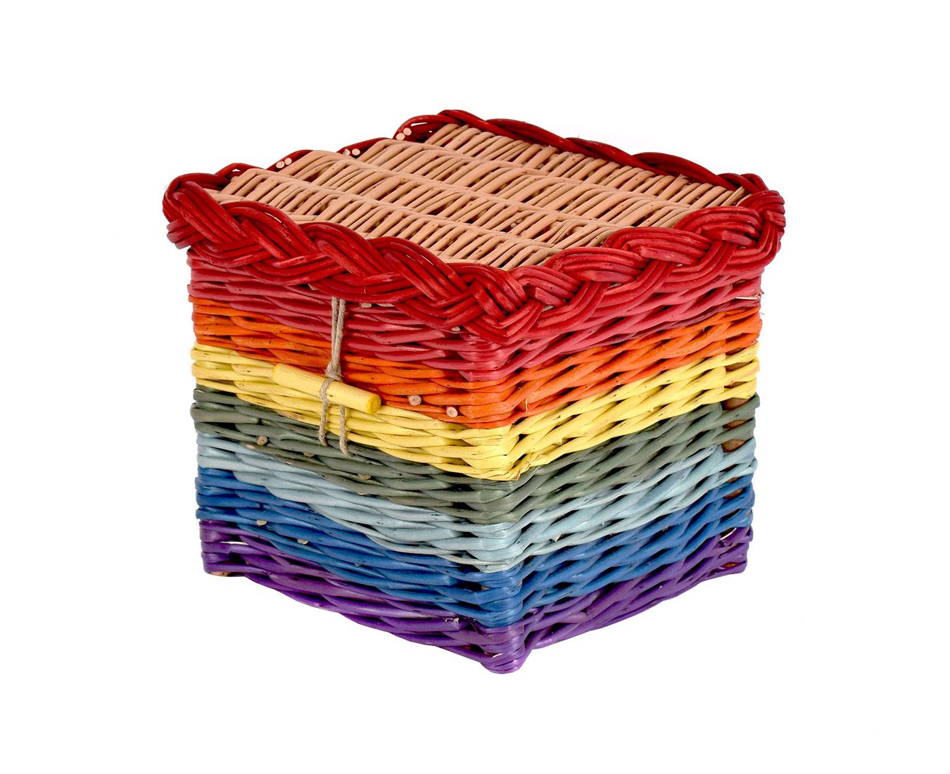 Rainbow Willow Casket