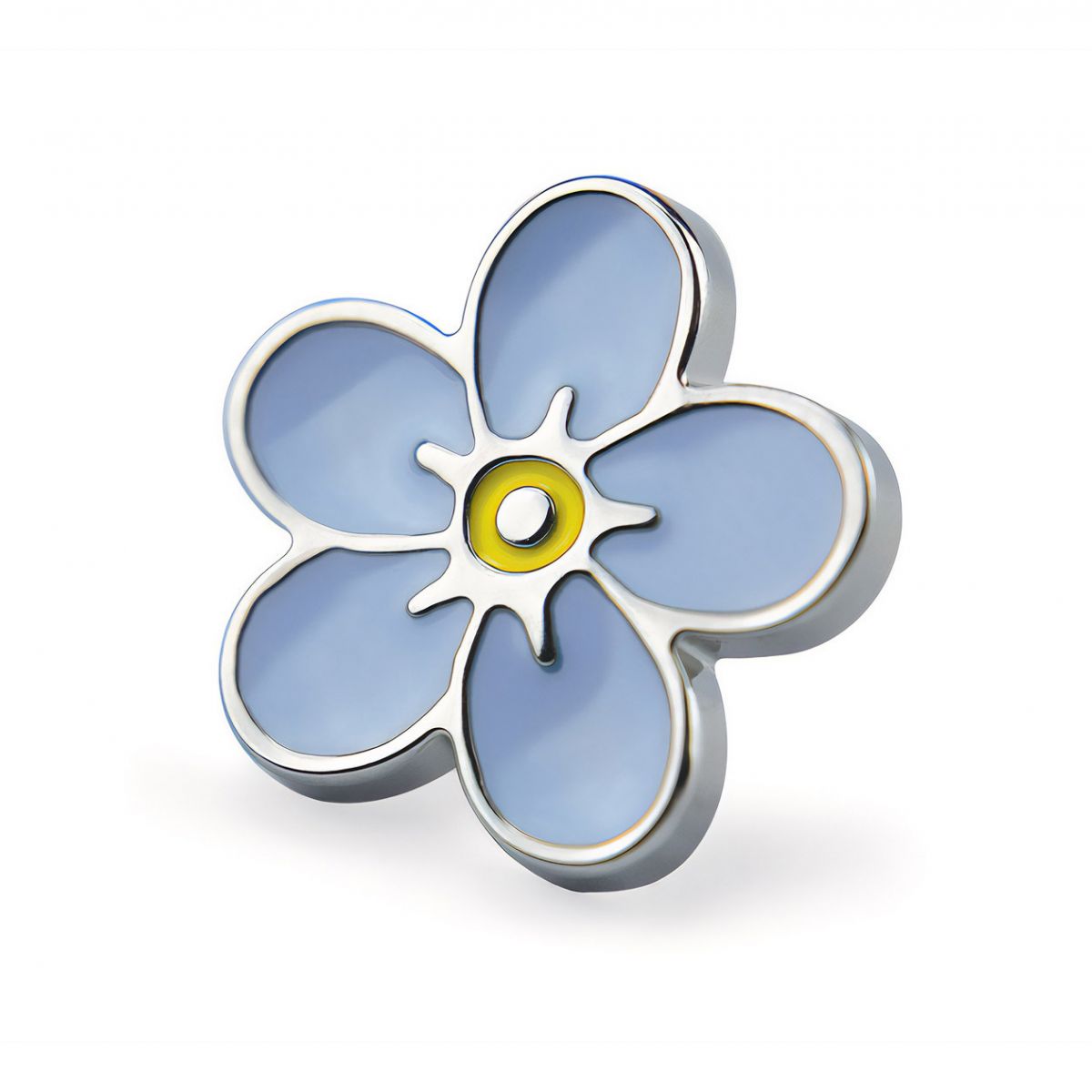 Forget Me Not Memorial Pin Badge