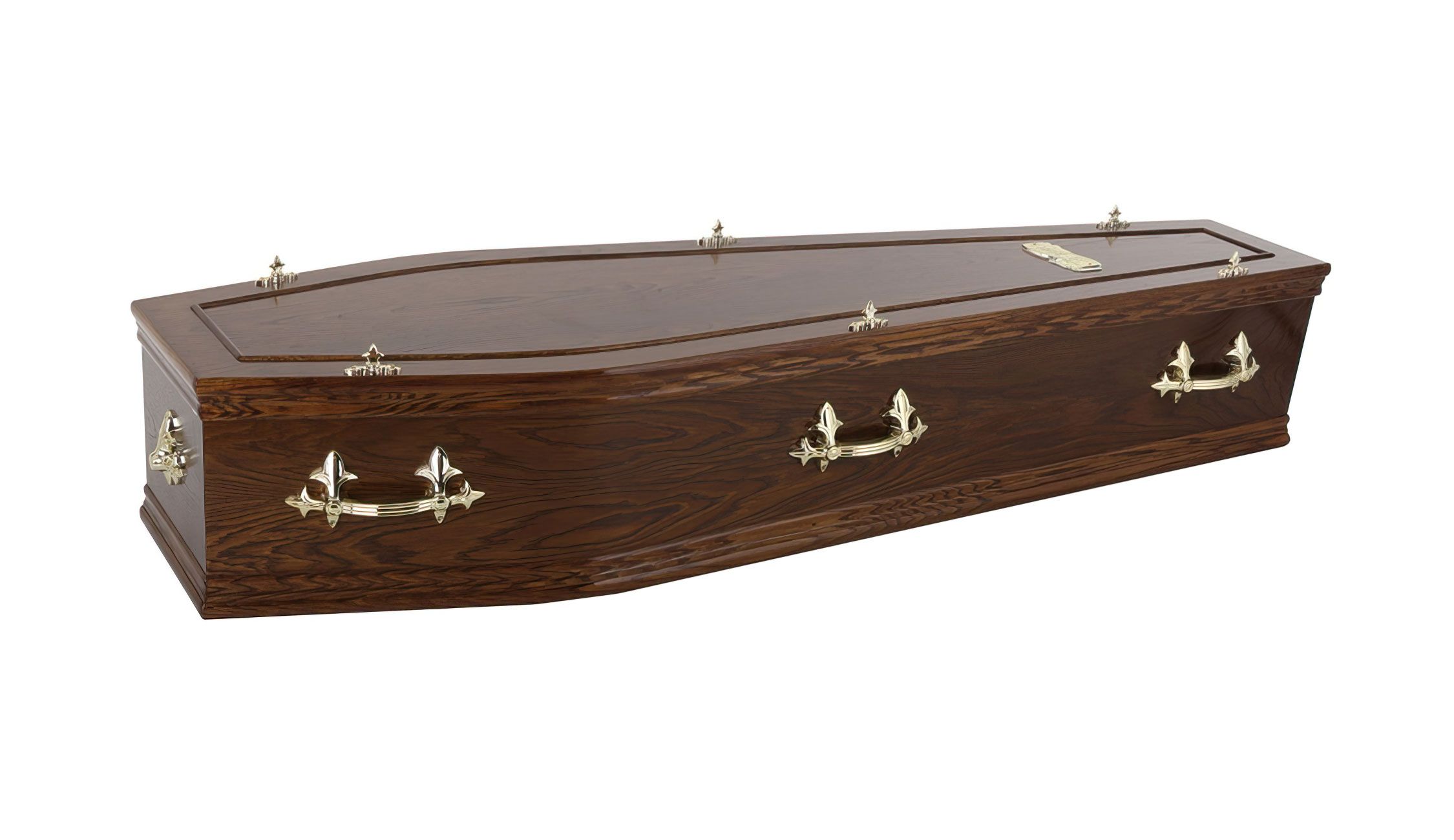 The Gainsborough Dark Traditional Coffin