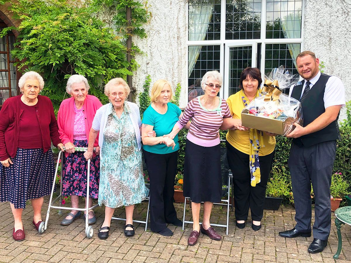 Hamper Donation to Redcote Care Home