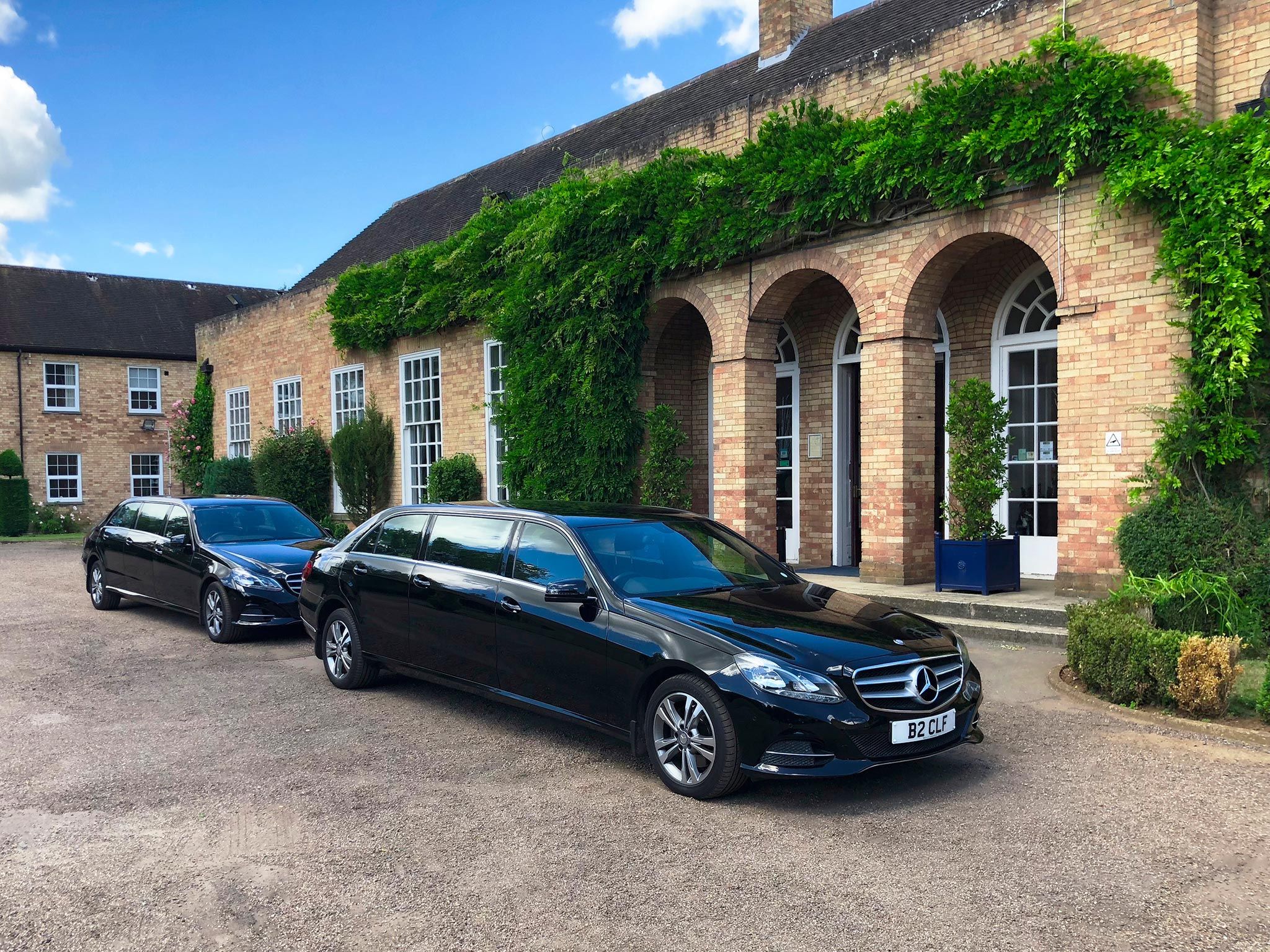 Limousines Outside Hemswell Court