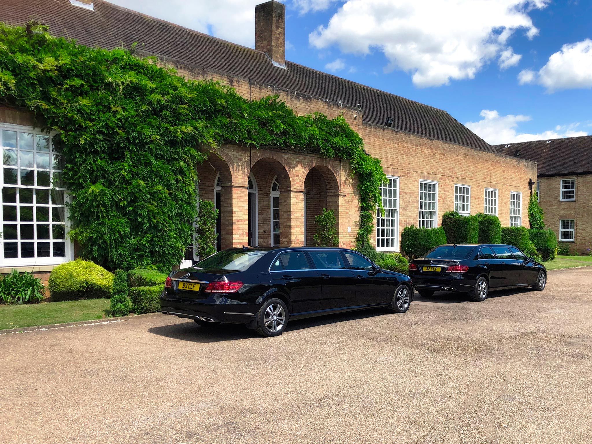 Limousines Outside Hemswell Court