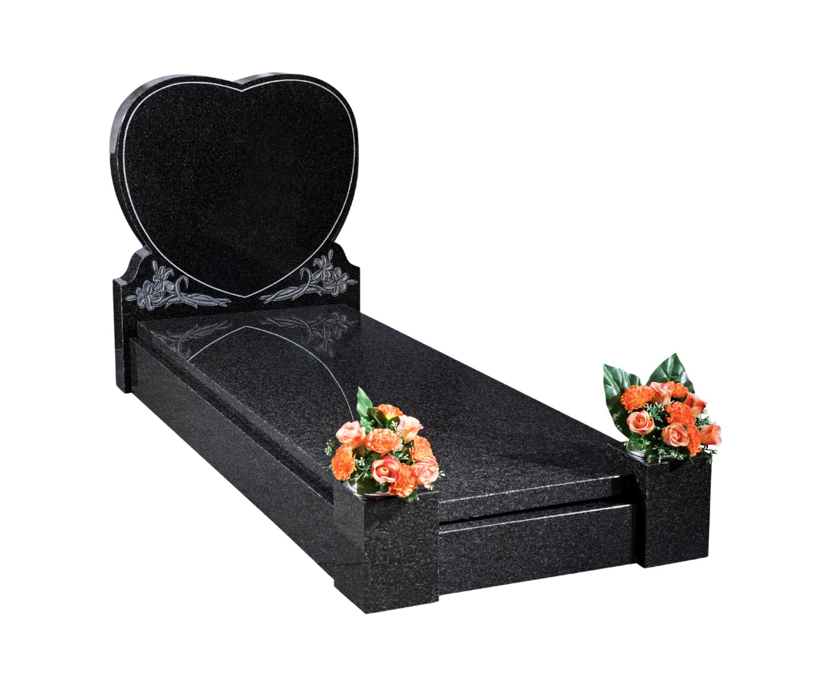 Dean Black Granite Kerbset Memorial