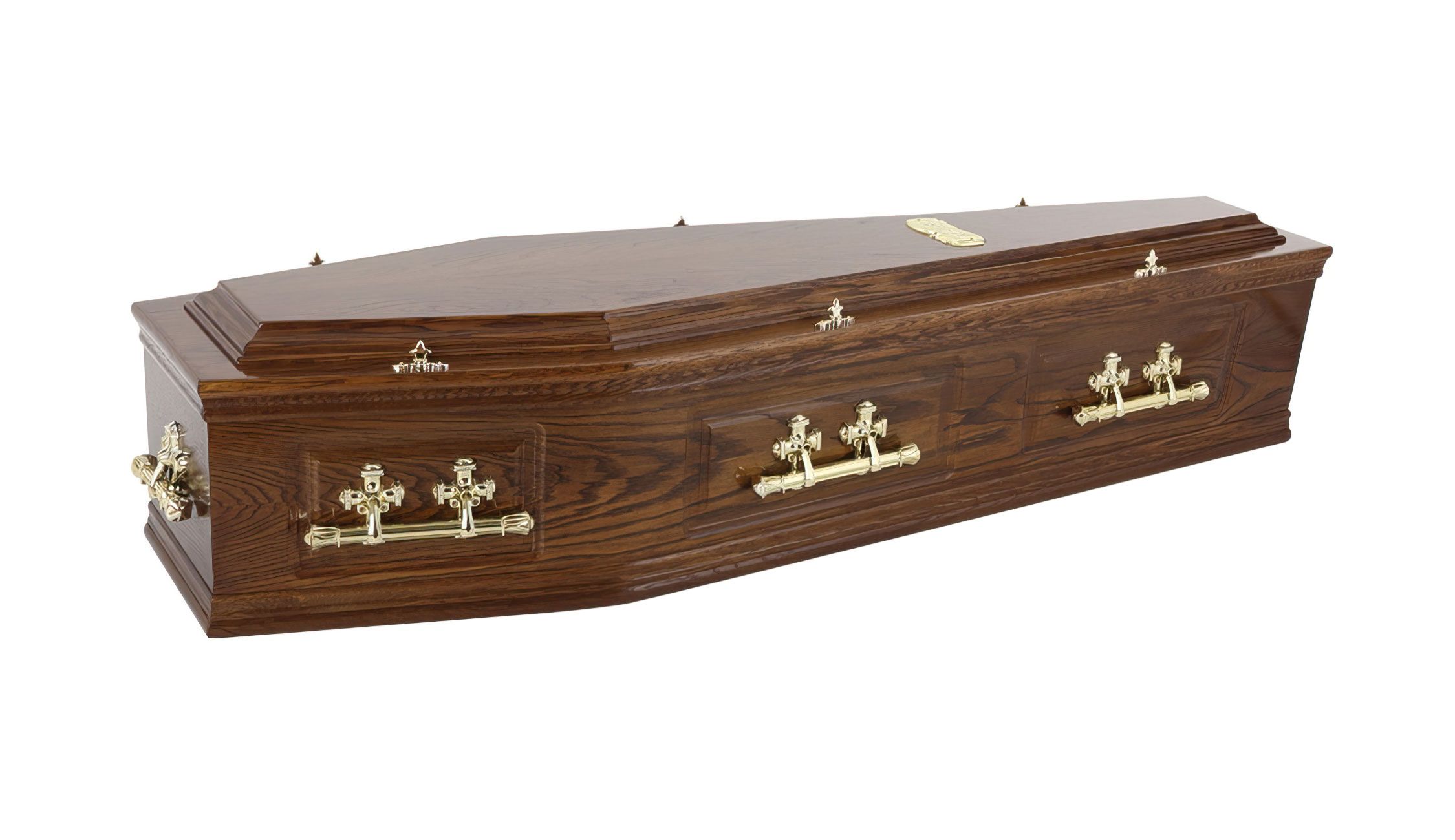 The Lincoln Dark Traditional Coffin