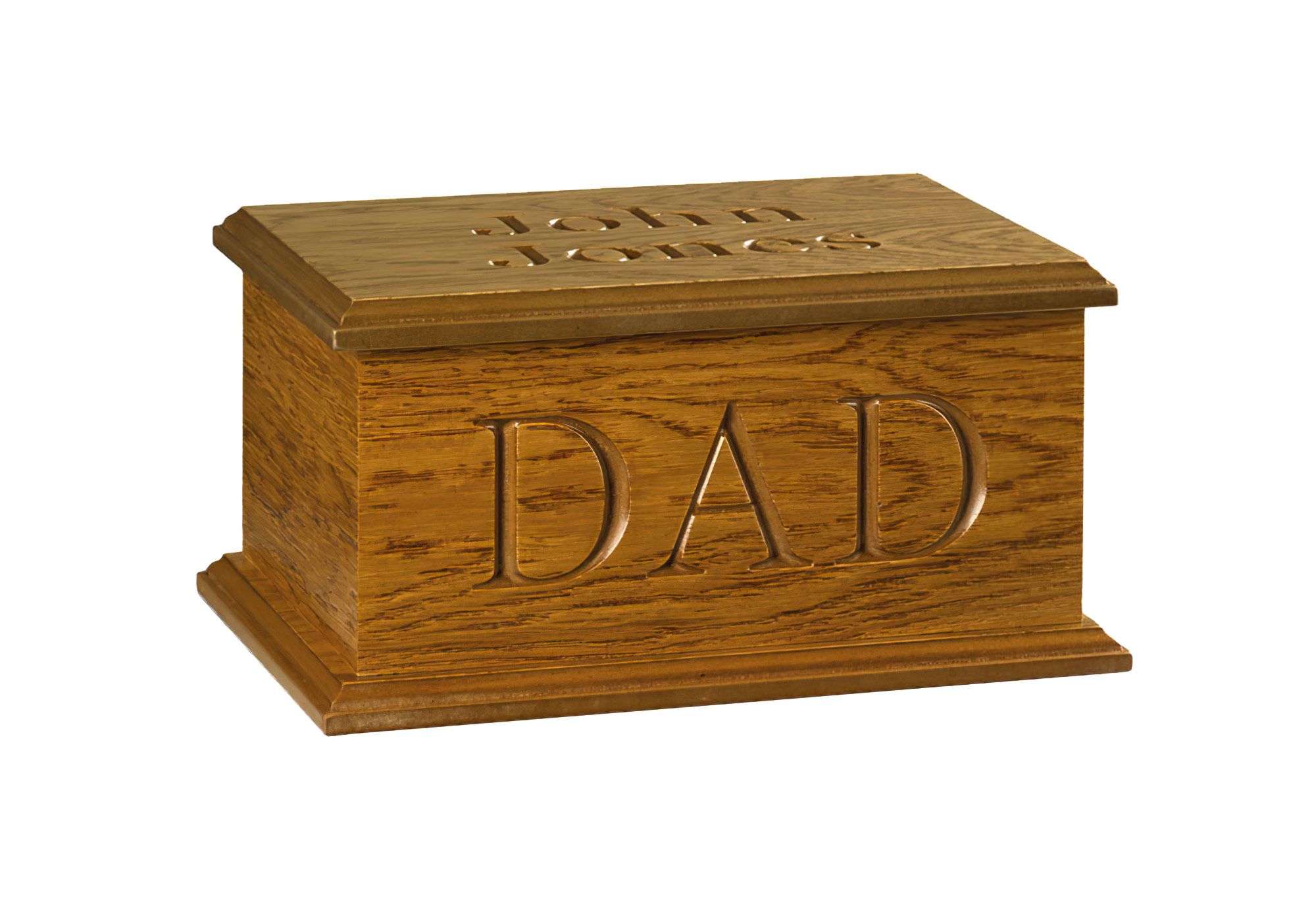 Artiste Oak Ashes Casket