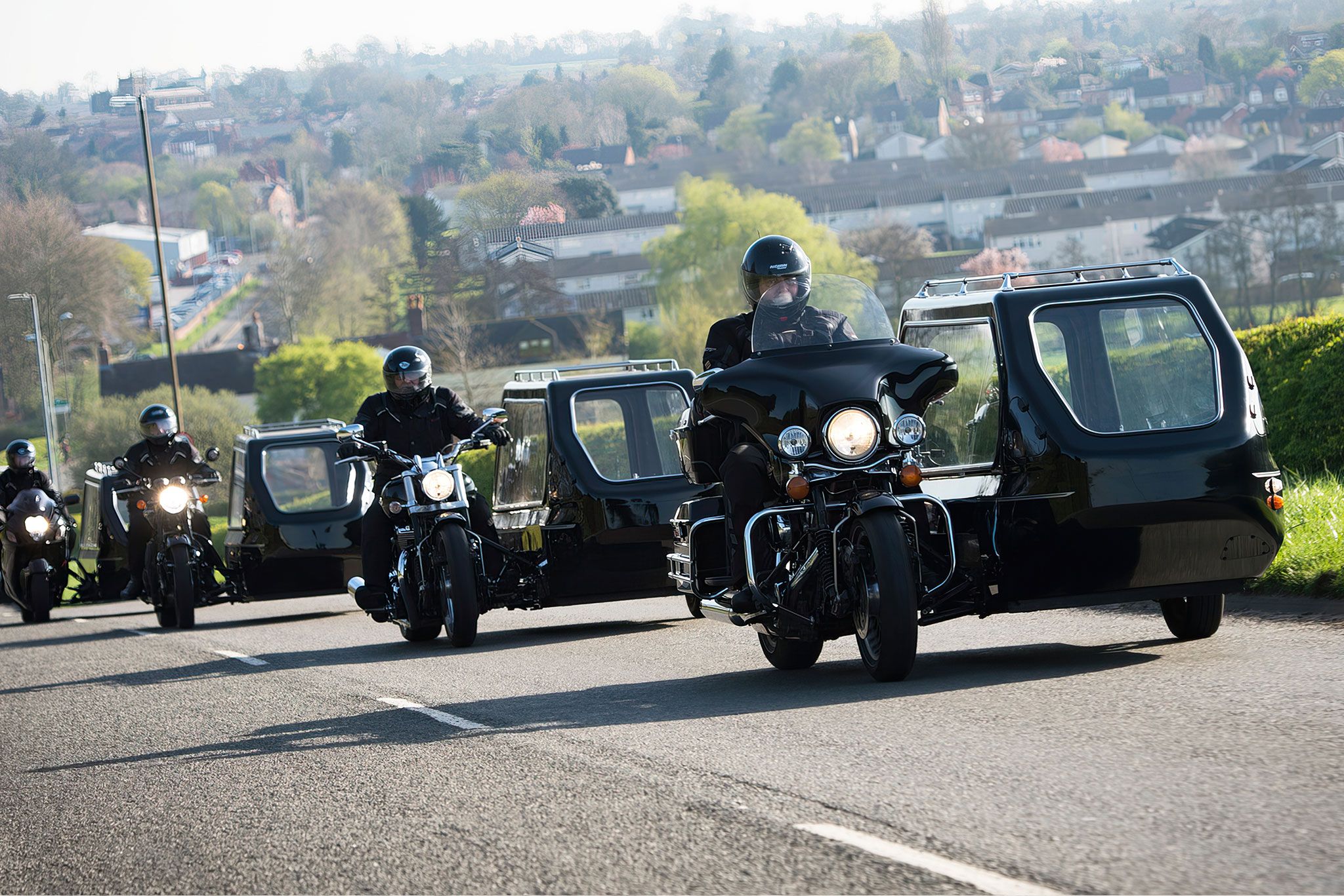 The Motorcyle Hearse Fleet