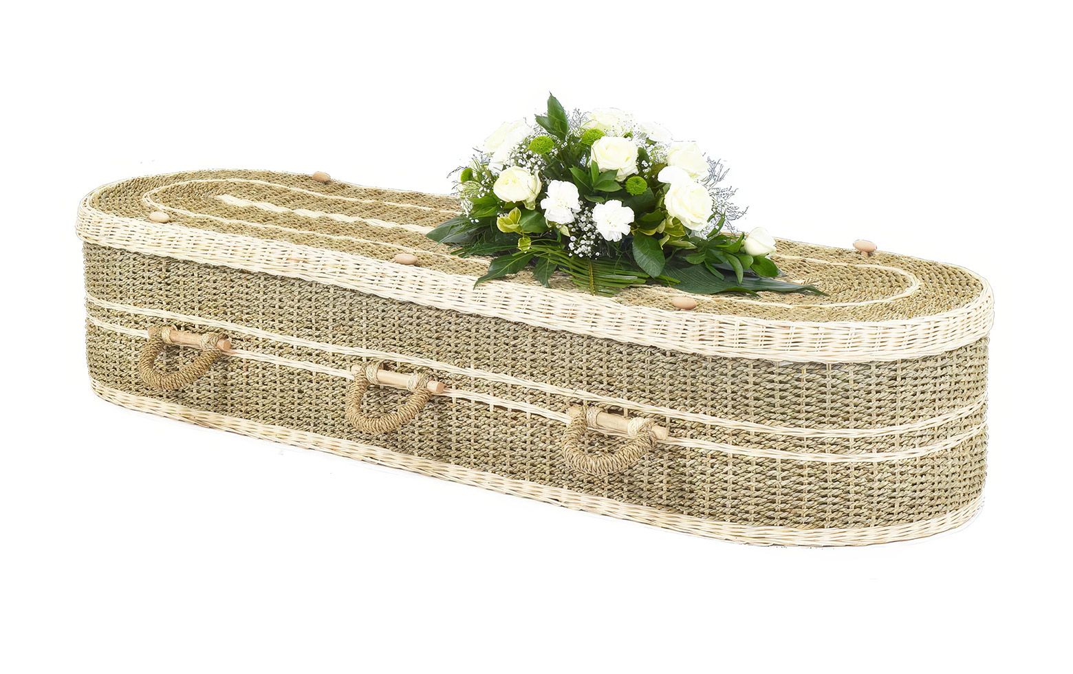 Pandanus Round Coffin
