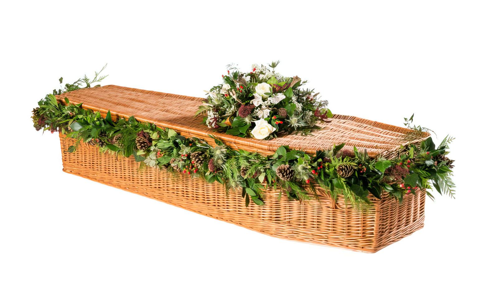 Highsted Willow Natural Coffin